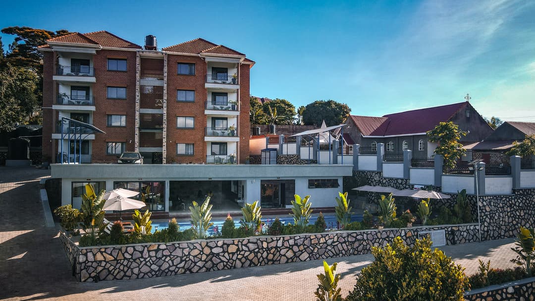 Aerial Building View